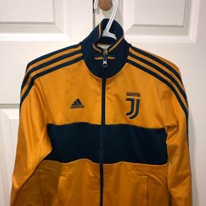 Adidas Yellow zip Jacket